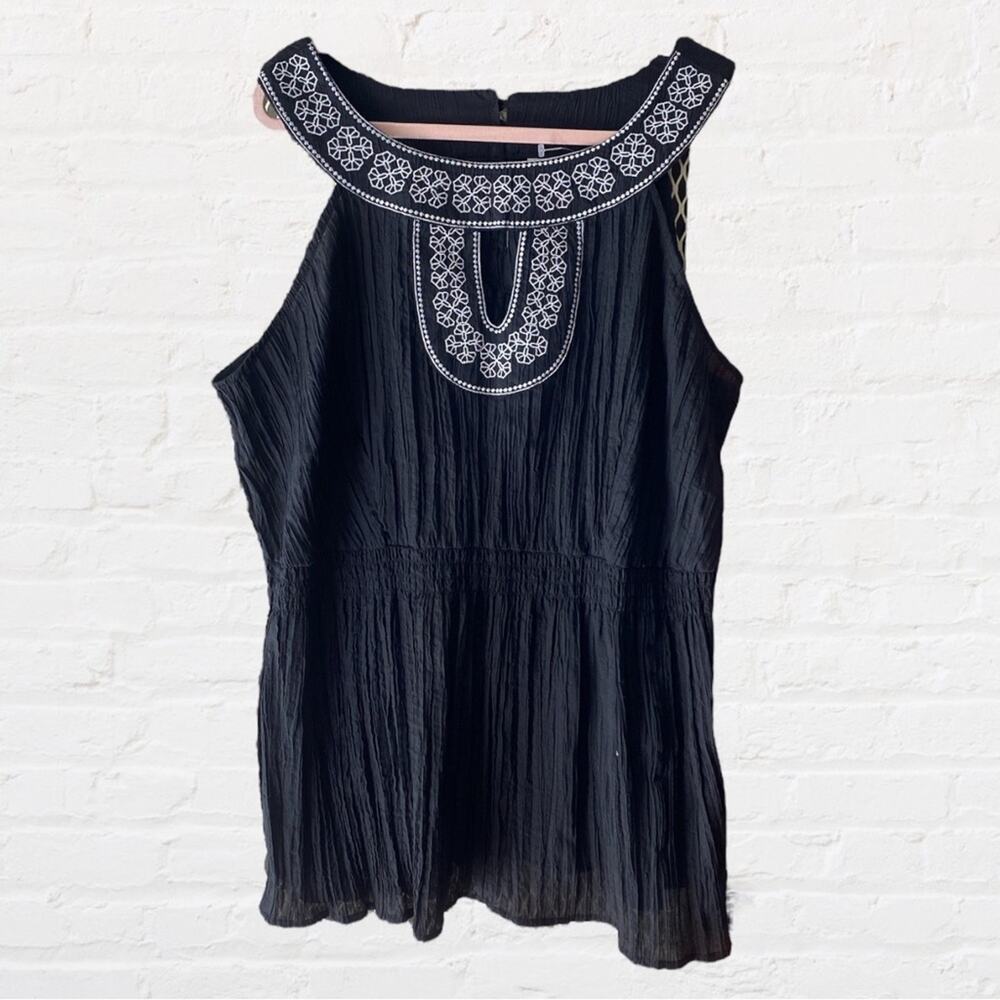 NEW Cato plus size peplums style tank blouse